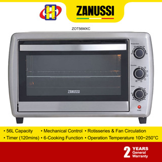 zanussi electric oven zot38msa