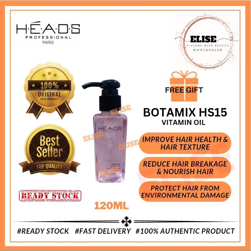 HEADS BY Fida Ramli BOTAMIX FINISHING HAIR TONIC/ TREATMENT/ CURL ...