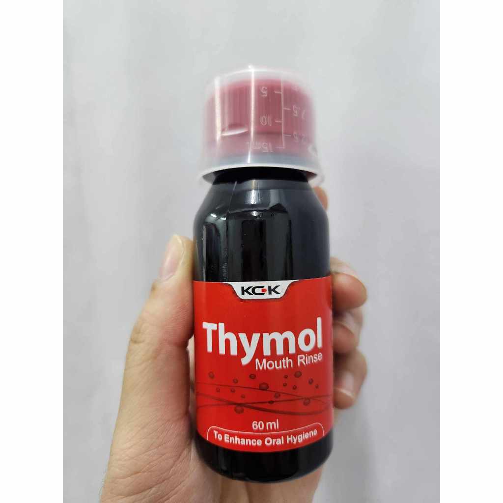 (1carton/100bot) KCK Thymol Gargle Mouth Rinse 60ml | Shopee Malaysia