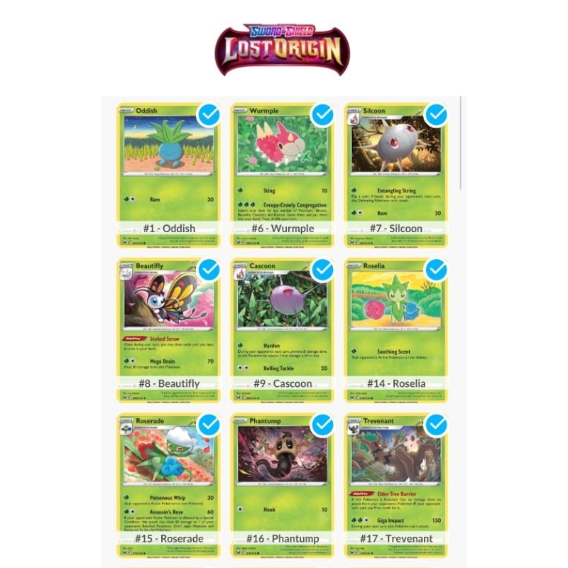 [Pokemon TCG] Lost Origin Reverse Holo Pokemon Bulk Reserved for