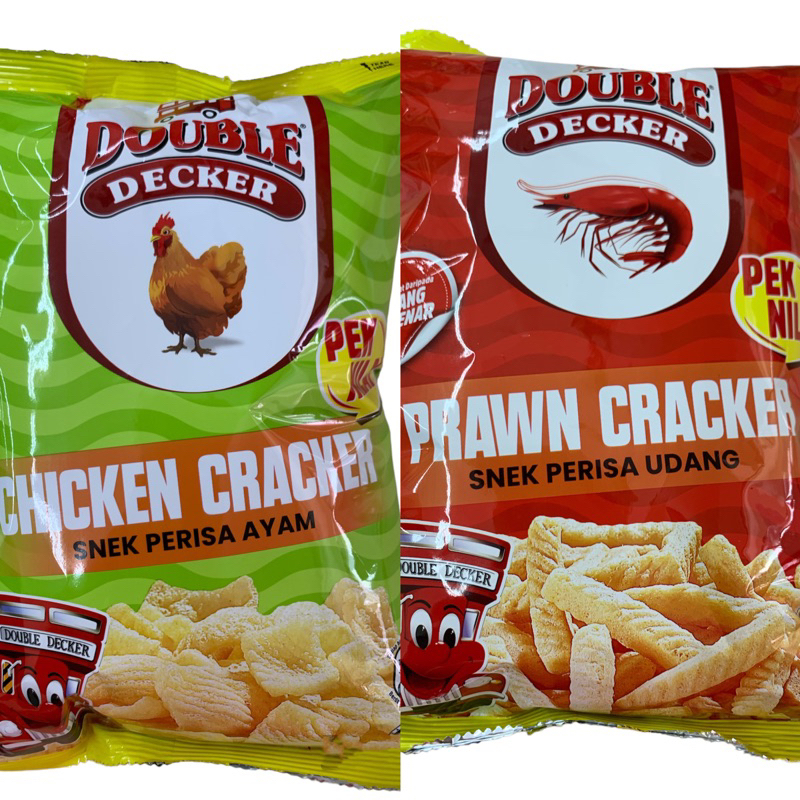 Double Decker Cracker 65G /80G- Chicken / Prawn | Shopee Malaysia