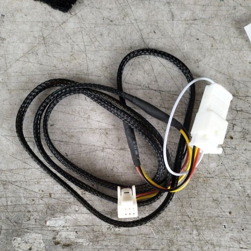 wire kit from clock spring 12pin to player android 8pin sesuai bezza FL ...