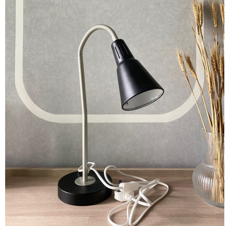 «IKEA» Classic Work table reading lamp black klasik Lampu Kerja meja