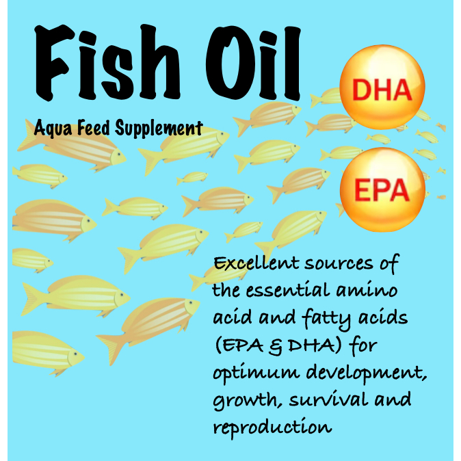 Fish Oil Aquaculture Feed Supplement Campur Makanan Ikan (魚油 Minyak ...
