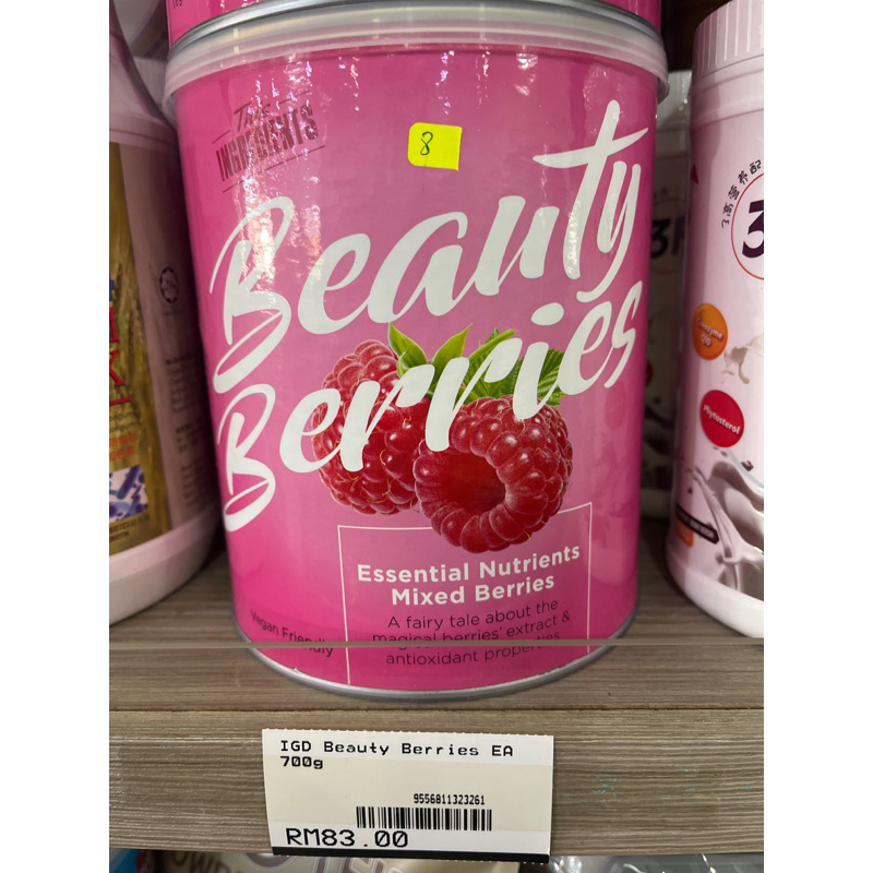 Beauty berries essential nutrients mixed berries 700g Shopee Malaysia