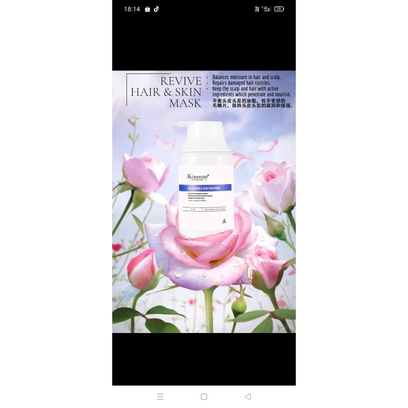 kosenze revive hair&skin treatment (1000ml) | Shopee Malaysia
