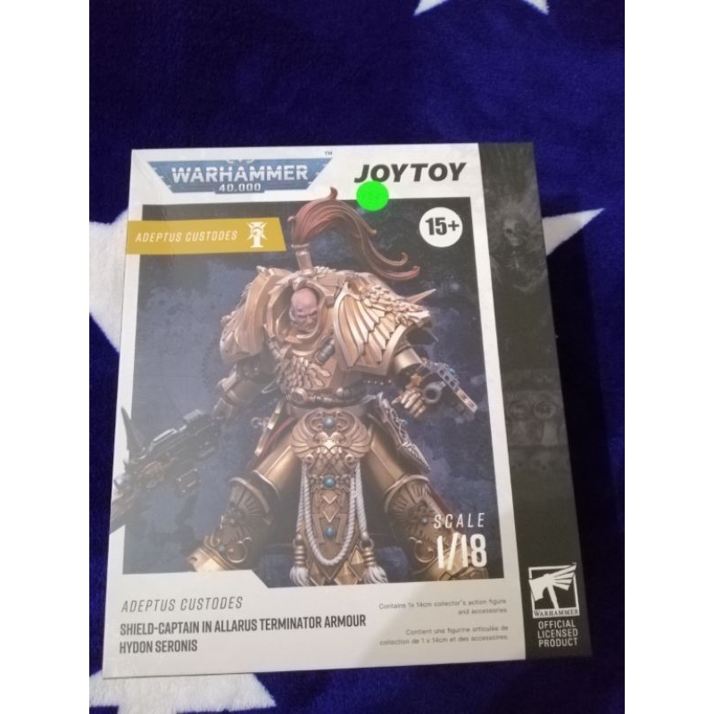 Pre-owned Warhammer 40K Adeptus Custodes Shield Captain in Allarus ...