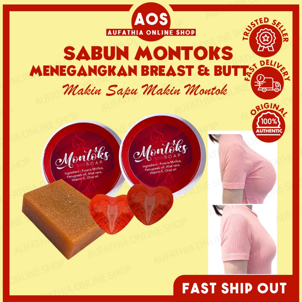 Montoks Original Hq Sabun Khas Untuk Payudara Punggung Miss V Breast And Butt Soap 10g And 30g 5091