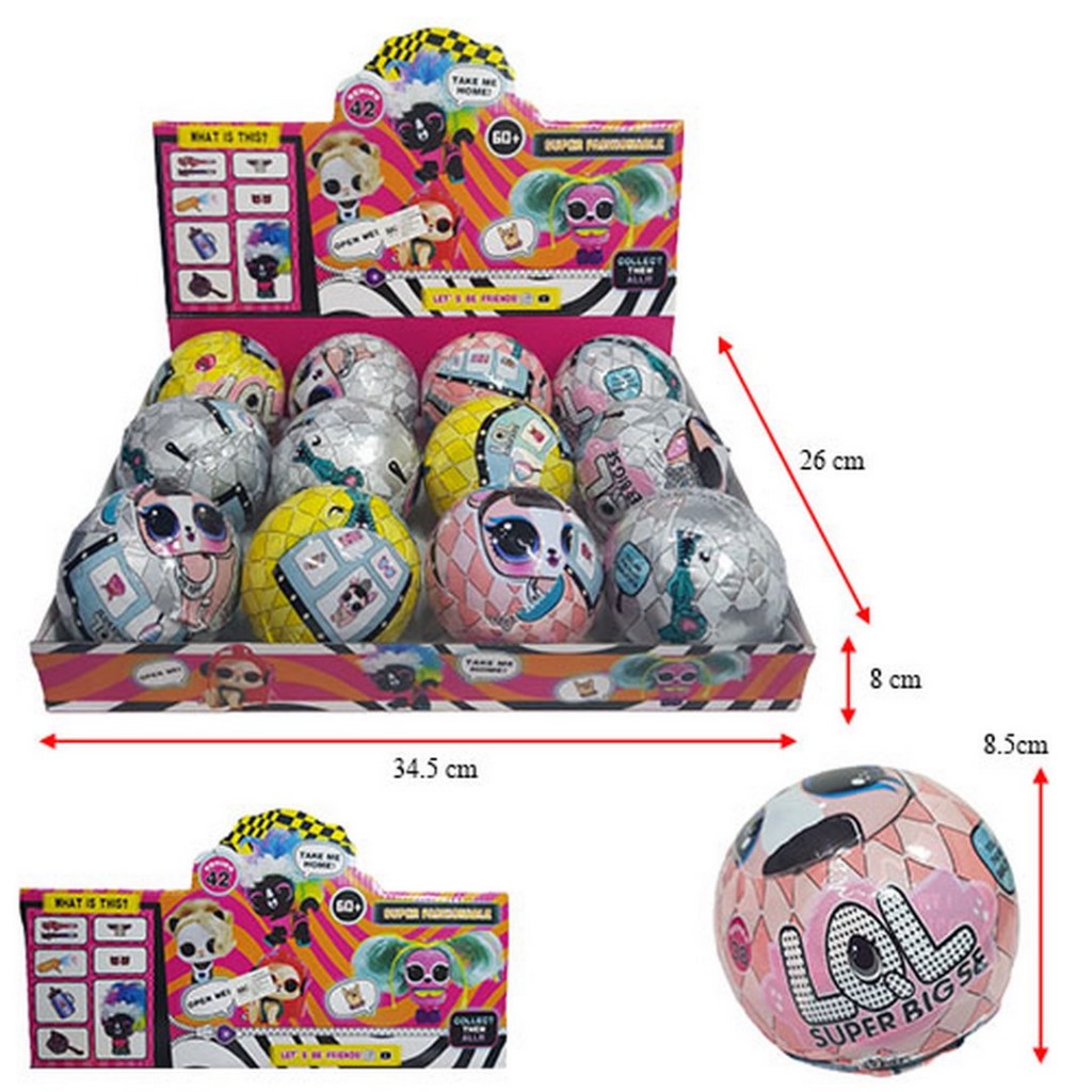 Hot Sale Blind Box Toy 9.5cm Lol Doll Toy Surprise Lol Doll Ball for Kids -  China Lol Doll Ball and Blind Box price