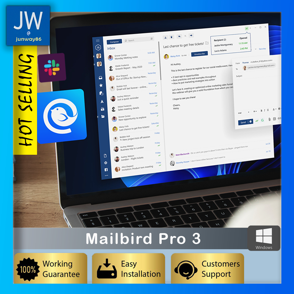 install and configure mailbird