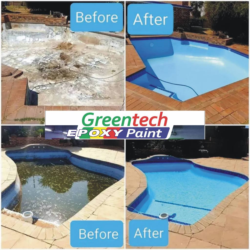 Swimming Pool Epoxy Paint Pond Paint Cat Kolam Renang Ikan Epoxy