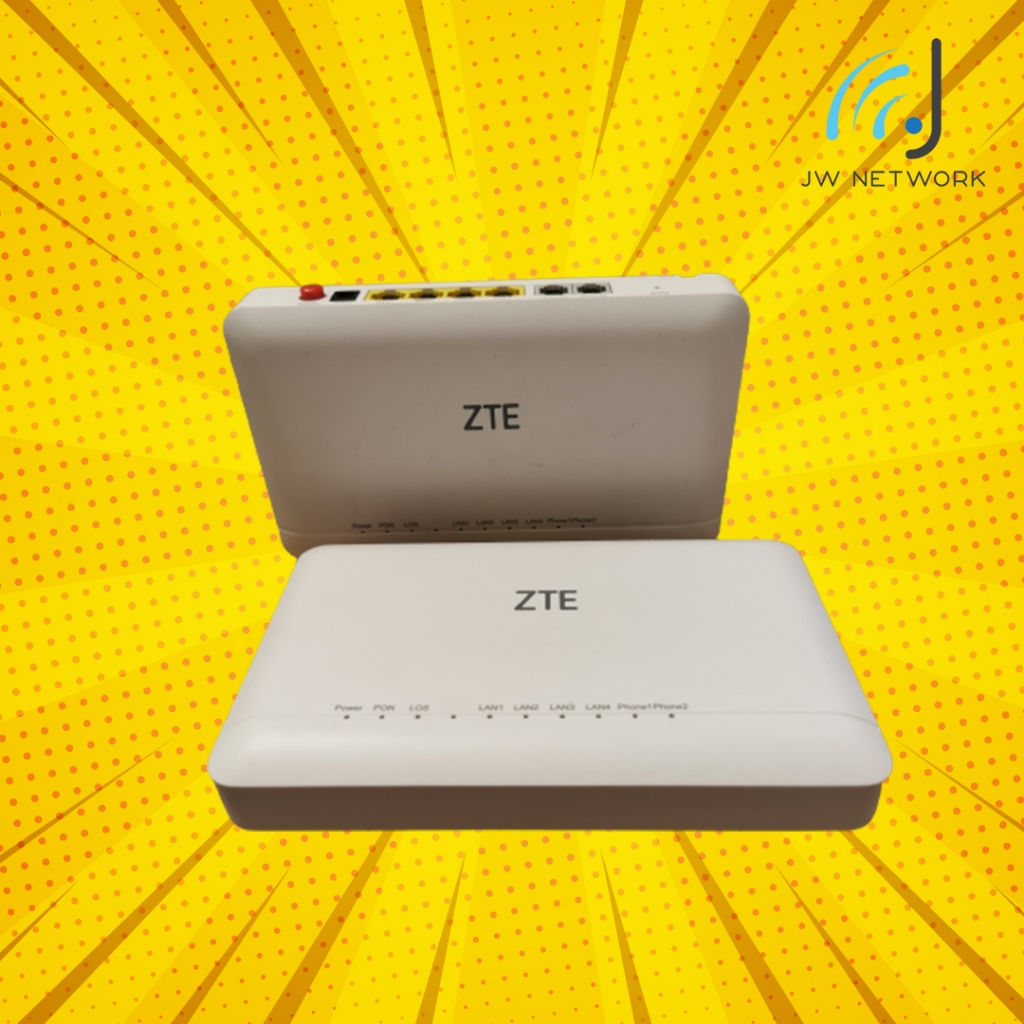 Uonu Zte Gpon Ont Zxhn F For Unifi Modem Used Shopee Malaysia