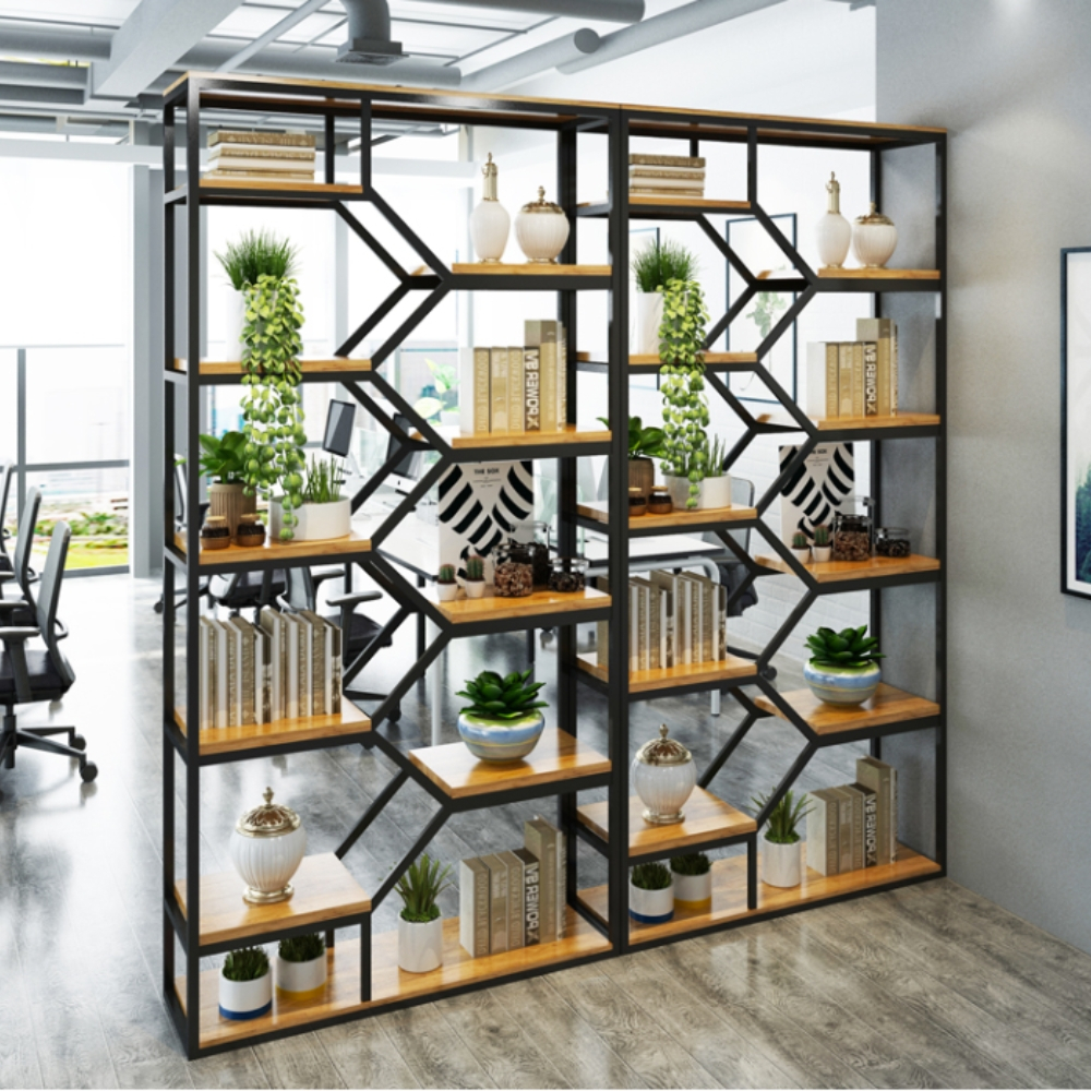 Furniture Direct KEIRA Divider Display Metal Rack storage decor rack ...