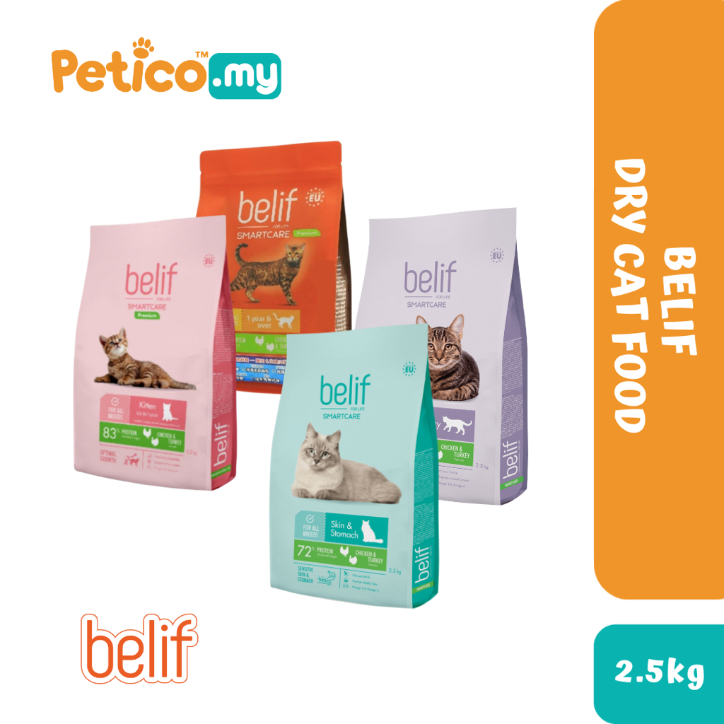 BELIF Cat Smartcare 2.5kg Dry Cat Food (Adult /Kitten /Sensitive