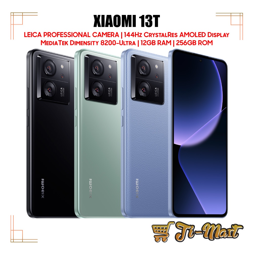 Xiaomi 13t 5g [12gb Ram 256gb Rom Leica Professional Optical Lens