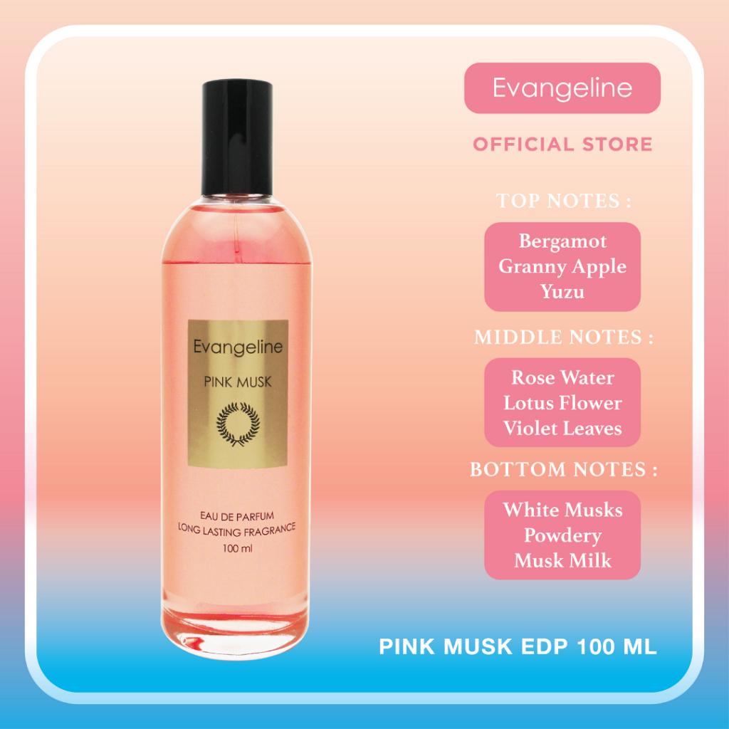 Evangeline Eau De Perfume Musk Minyak Wangi 100ml Shopee Malaysia