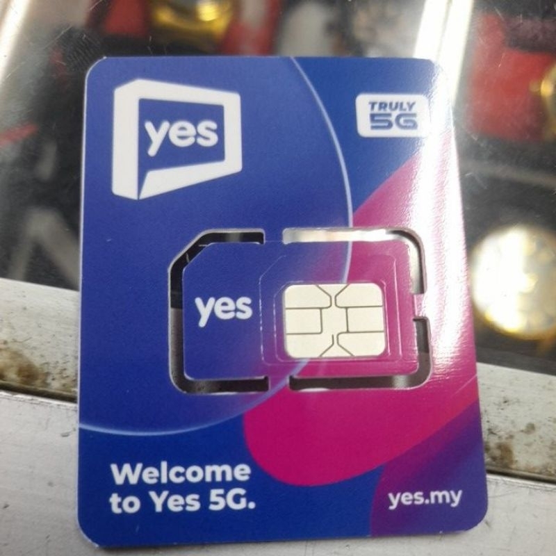 yes unlimited sim card Shopee Malaysia
