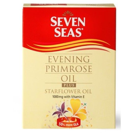 [EXP08/24] Seven Seas Evening Primrose Oil EPO + Starflower Oil 30's