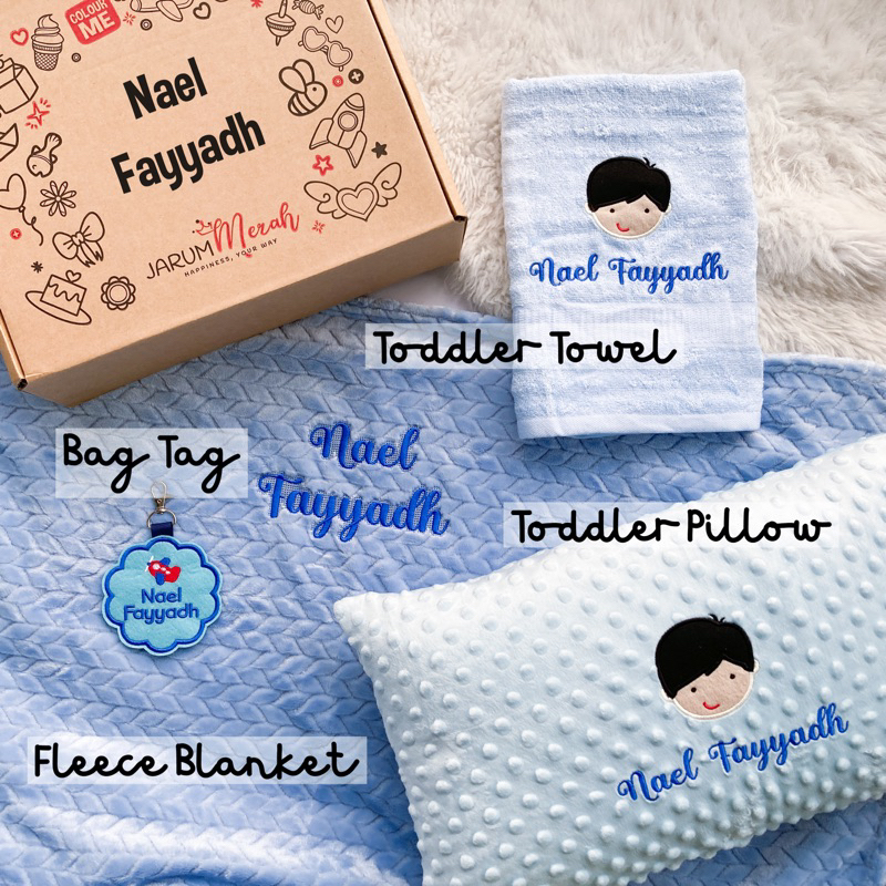 Daycare/Prechool Essentials Set Taska Preschool Pillow Blanket Shopee Malaysia