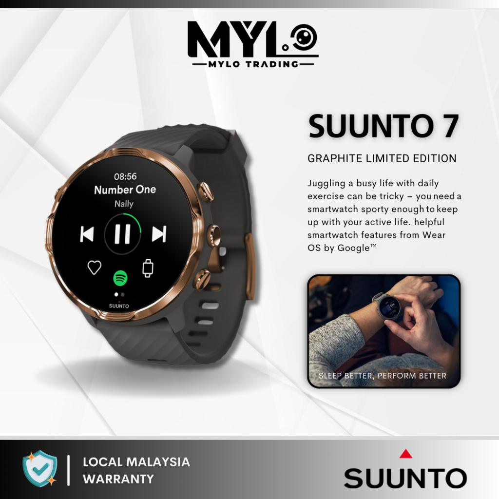  SUUNTO 7 Smartwatch with Versatile Sports Experience and Wear  OS by Google : Electronics