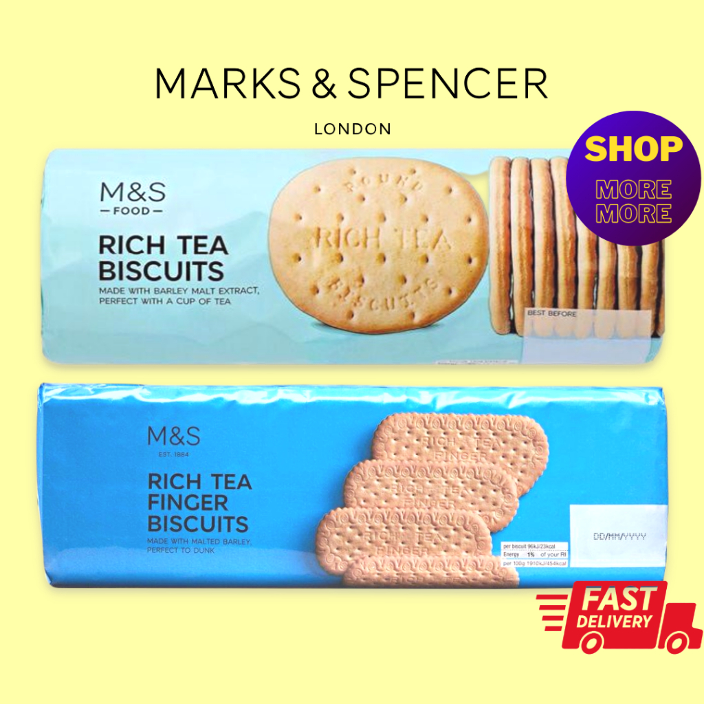 [BBD19 FEB 2025 ] M&S 🇬🇧 Marks & Spencer UK BISCUITS Rich Tea