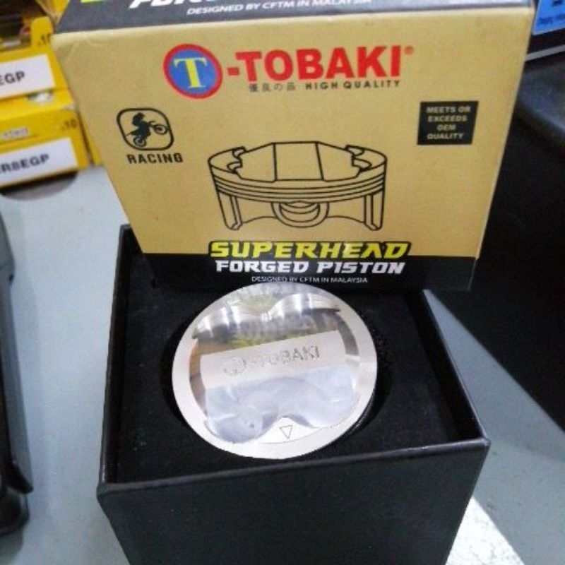 Tobaki Piston Dome Superhead Y15 LC135 57mm Shopee Malaysia
