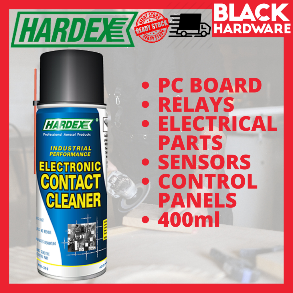 Black Hardware Hardex Electronic Multi Purpose Contact Cleaner Spray