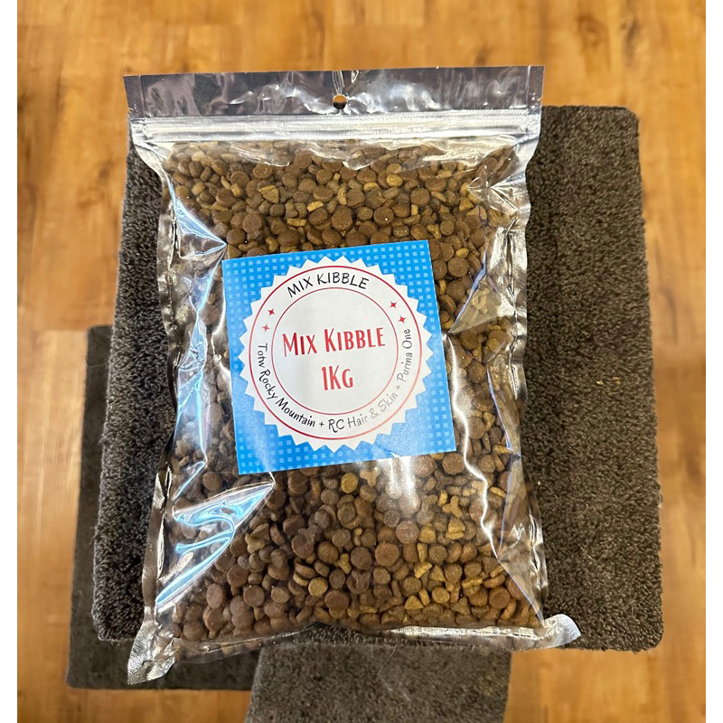 Premium Mixed Kibble Adult Cat Food 1kg | Shopee Malaysia