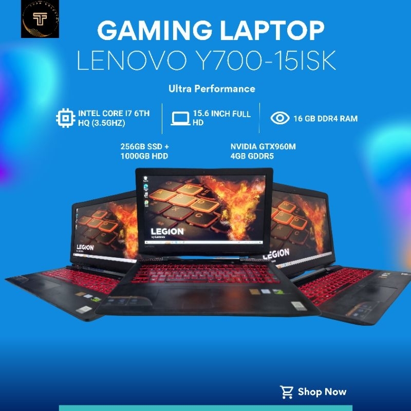 Mémoire RAM pour Lenovo IdeaPad Y700-15ISK (80NV