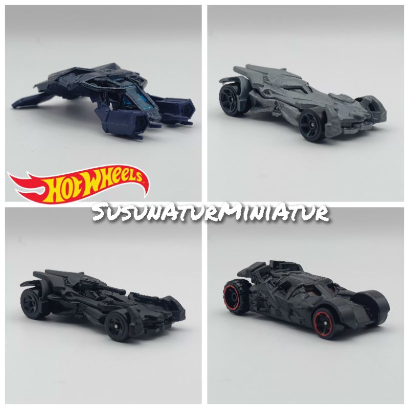 Hot Wheels Batman V Superman Batmobile Black Blue Window 2024 A Case