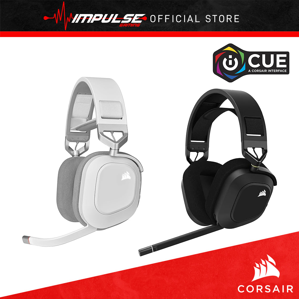 CORSAIR HS80 RGB WIRELESS Multiplatform Gaming Headset Dolby Atmos