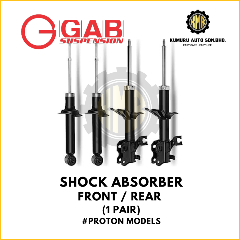 (1@Set) GAB Gas Front Rear Absorber Proton Saga BLM FLX VVT Wira ...