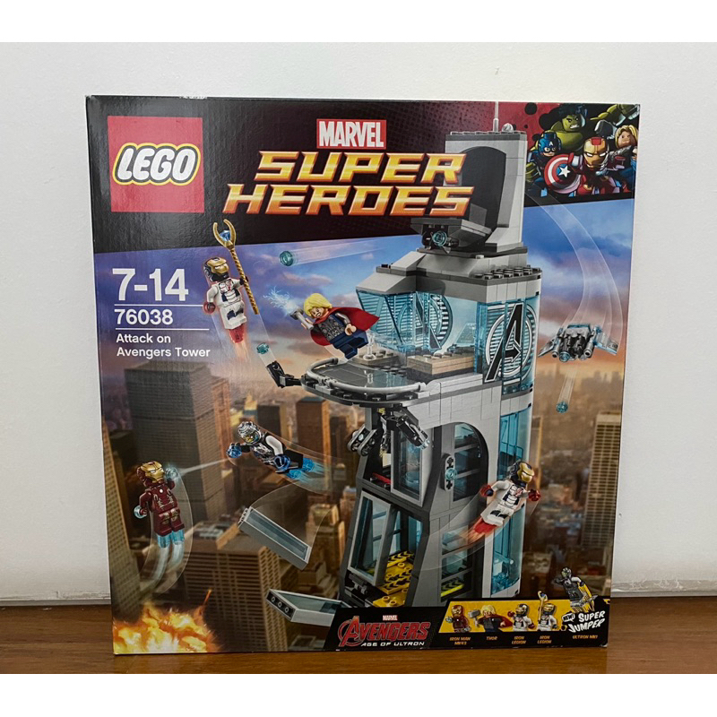 Lego Super Heroes - Attack on Avengers Tower - 76038 | Shopee Malaysia