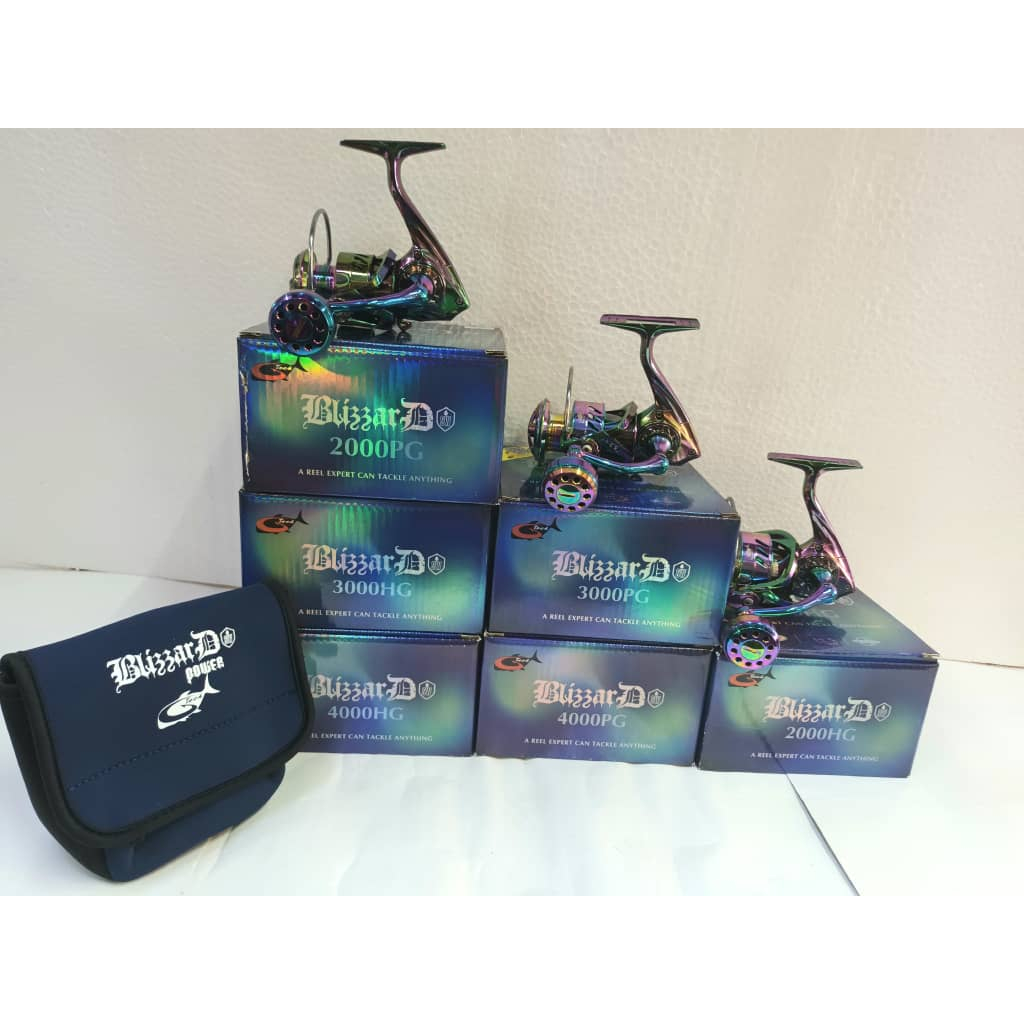 G-TECH BLIZZARD SW SPINNING REEL | Shopee Malaysia