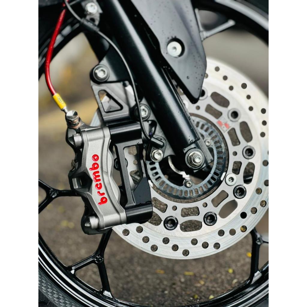 《GTR Bracket》YAMAHA NMAX / NVX V1 V2 Modify FORNT Rear Disc Caliper ...