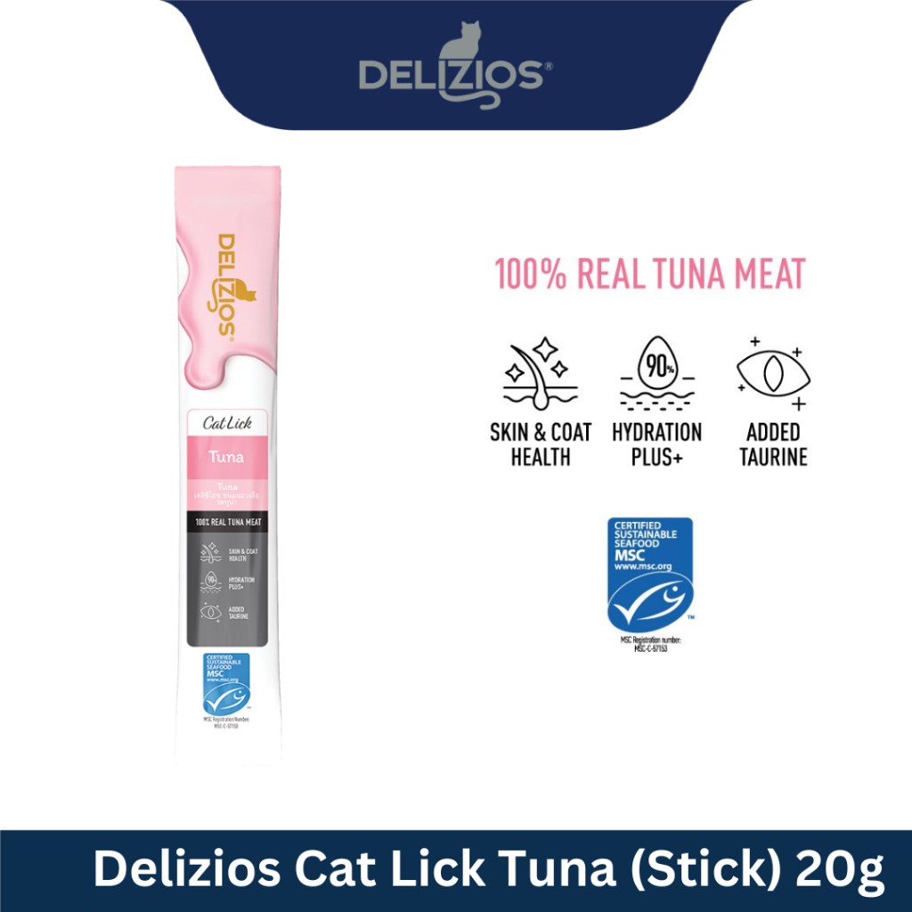 Delizios Cat Lick Tuna Stick (20g) Shopee Malaysia