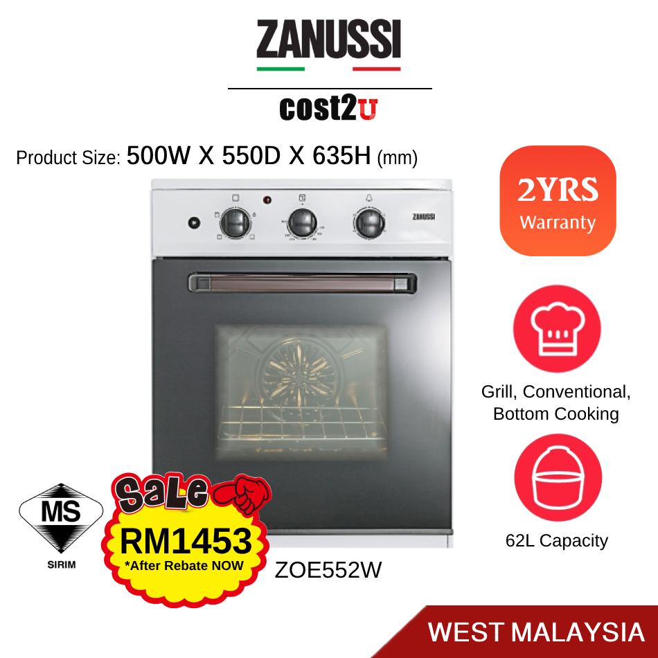 zanussi zoe552w