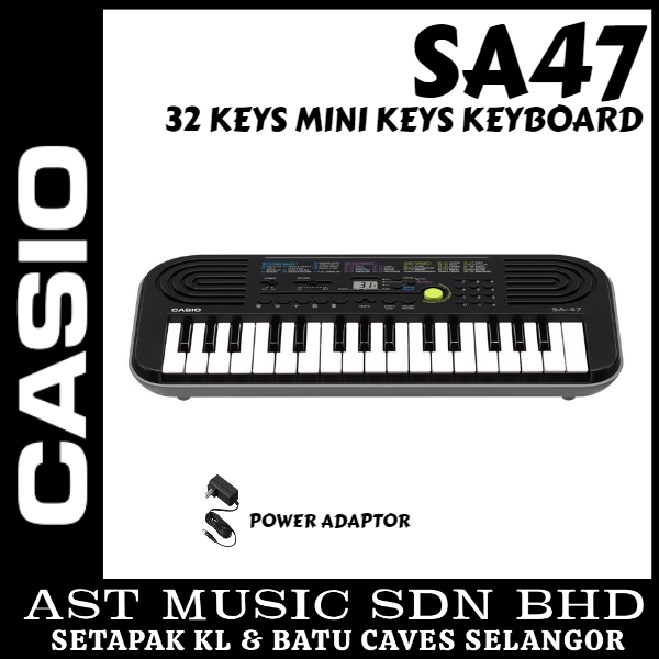 Casio sa47 mini portable keyboard best sale