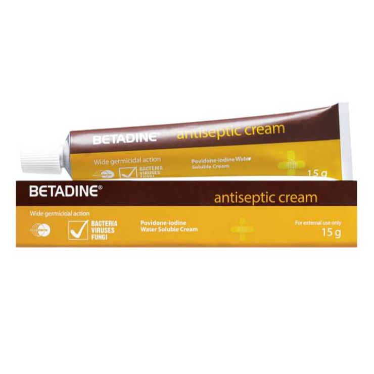 BETADINE Antiseptic Cream 15g [EXP 7/2024] Shopee Malaysia