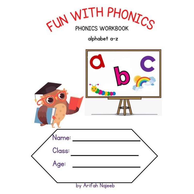 Phonics activity book (PDF) Shopee Malaysia