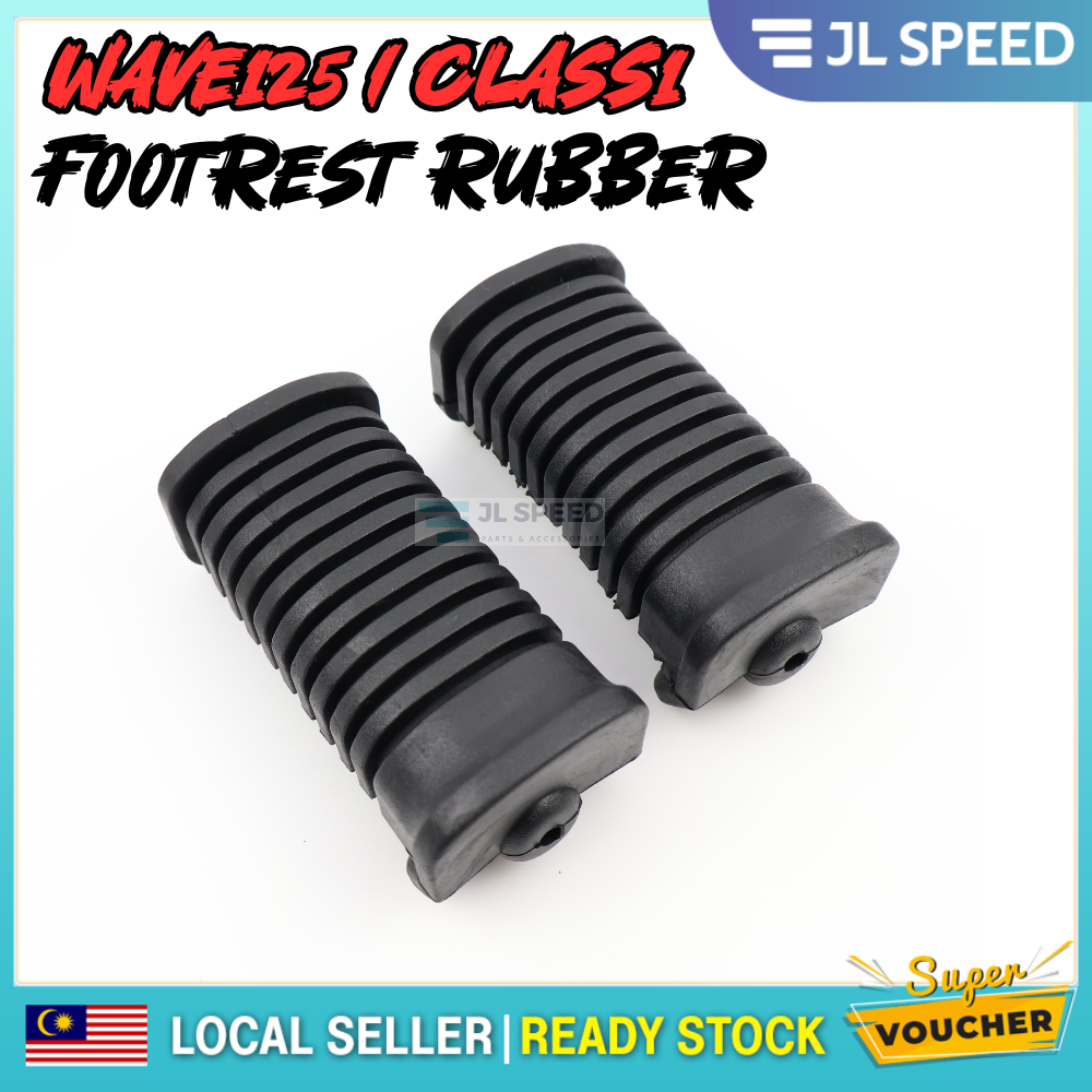 HONDA EX5 CLASS / WAVE 125 FRONT FOOTREST RUBBER FOOT REST STEP GETAH