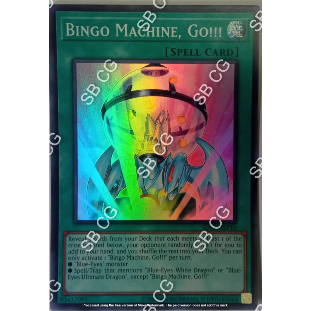 Asia English "Bingo Machine, Go!!!" ( SDRBAEP10 ) Shopee Malaysia