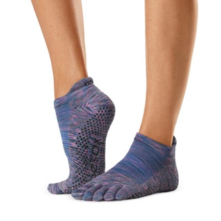 TOESOX Full Toe BELLARINA Grip Socks for Women Pilates Yoga