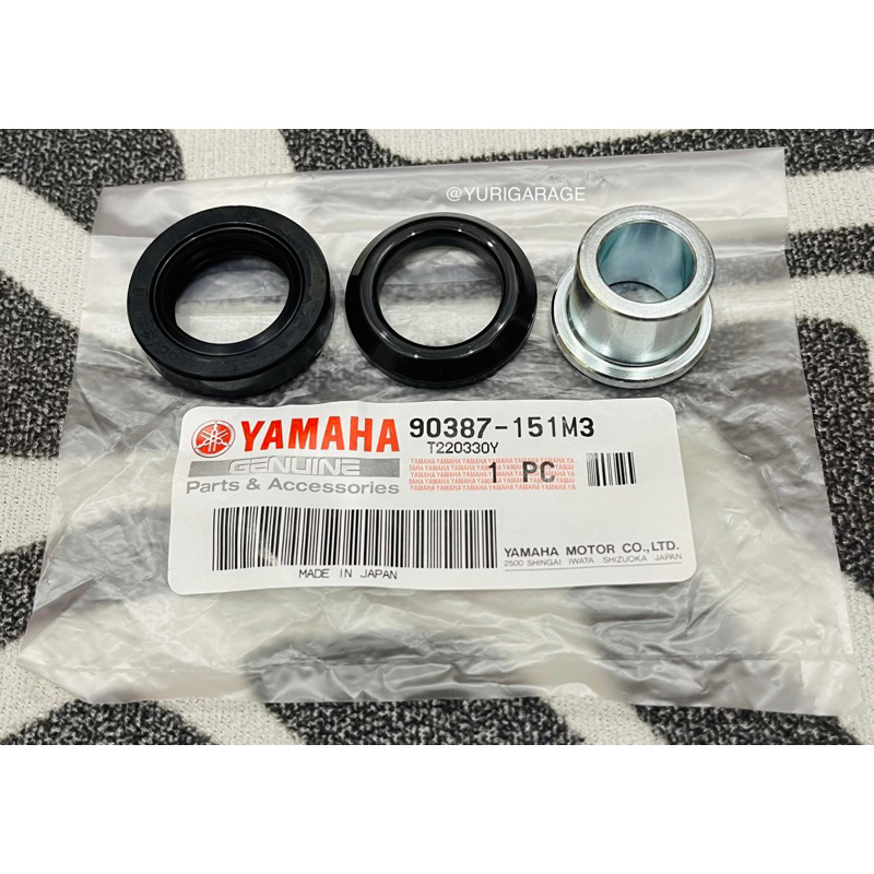 Yamaha RXZ Oil Seal, Dust Seal & Bush Rim Depan Belah Kanan Original ...