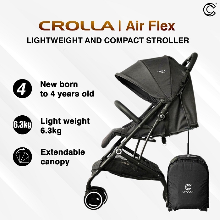 Crolla air flex stroller sales review