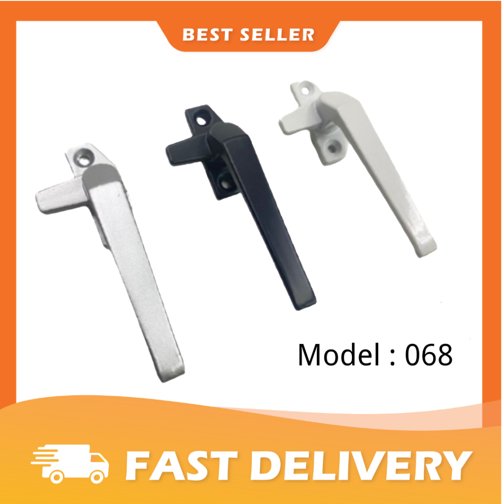 Gedotec Door Handle Black Att | PZ - Cylinder | 1x Set Door Fitting