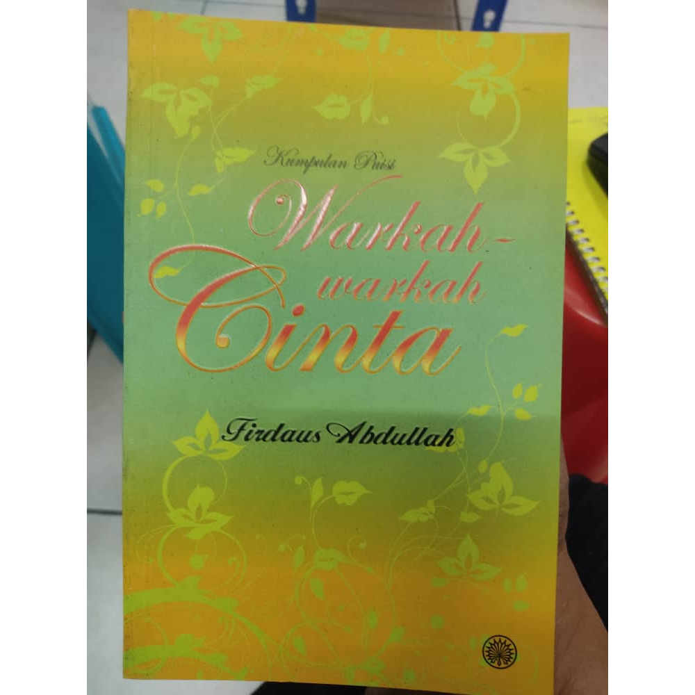 (DBP-RAK AB 25) KUMPULAN PUISI- WARKAH-WARKAH CINTA(FIRDAUS ABDULLAH ...