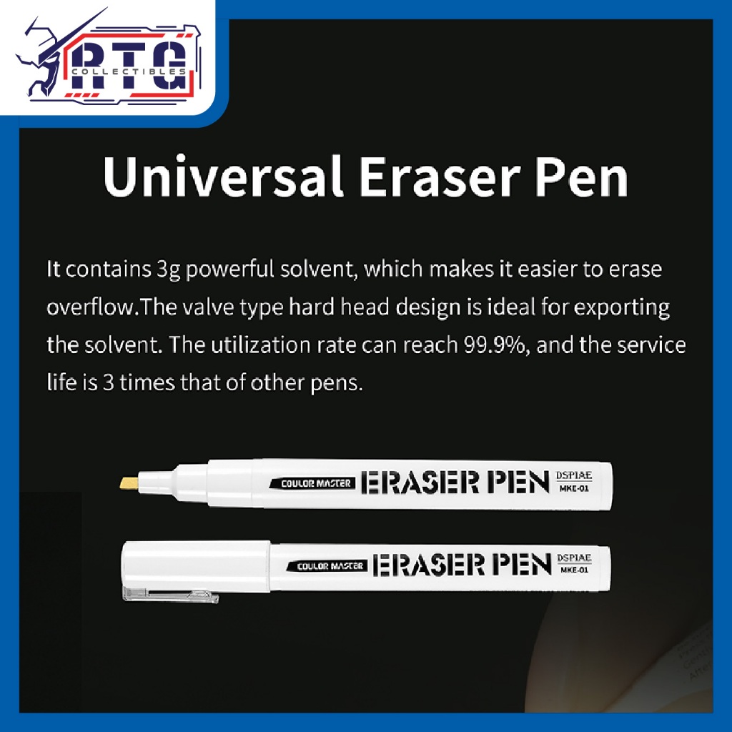 [RTG] DSPIAE Soft Tip Marker Pen MKE01 / Eraser Marker / Acrylic