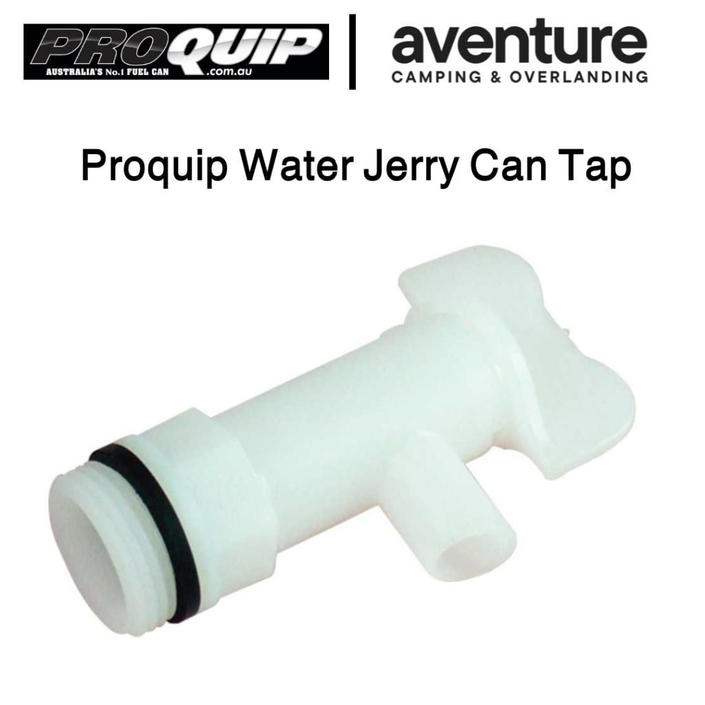(READY STOCK) Proquip Plastic Water Jerry Can Tap Dispenser (Black or