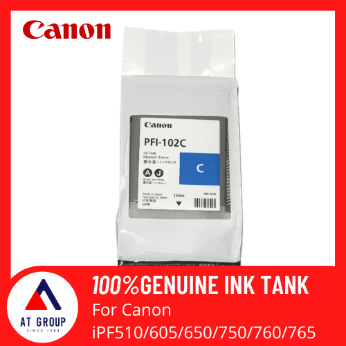 Canon PFI-102 MBK, BK, C, M, Y, PFI-104 M Ink Cartridge (130ml)/Plotter iPF510, iPF605, iPF650, iPF750, iPF760, iPF765 | Shopee Malaysia Canon PFI-102 MBK, BK, C, M, Y, PFI-104 M Ink Cartridge (130ml)/Plotter iPF510, iPF605, iPF650, iPF750, iPF760, iPF765 | Shopee Malaysia